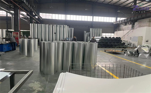 武汉螺旋风管加工厂谈螺旋风管在废气工程中的应用优势：(图1)
